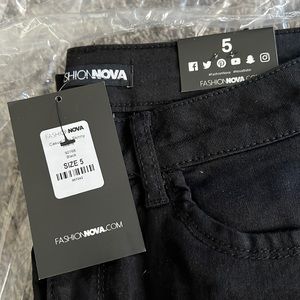 Fashion Nova Black Denim